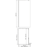 Душевое ограждение WASSERKRAFT RUR 30W39