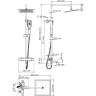 Душевой комплект WASSERKRAFT A29901 THERMO
