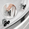 Душевой уголок WASSERKRAFT LIPPE 45S02 80х80 см