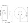 Гигиенический комплект WASSERKRAFT A04200