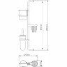 Настенная комбинированная стойка WASSERKRAFT EXTER K-1458