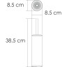 Щетка для унитаза напольная WASSERKRAFT K-1027POLISHED GOLD K-1027PG