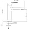 Смеситель для раковины WASSERKRAFT NECKAR 2103