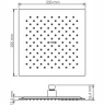Верхний душ 250 мм WASSERKRAFT WIESE A200