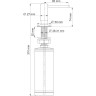 Встраиваемый дозатор для мыла WASSERKRAFT K-75991